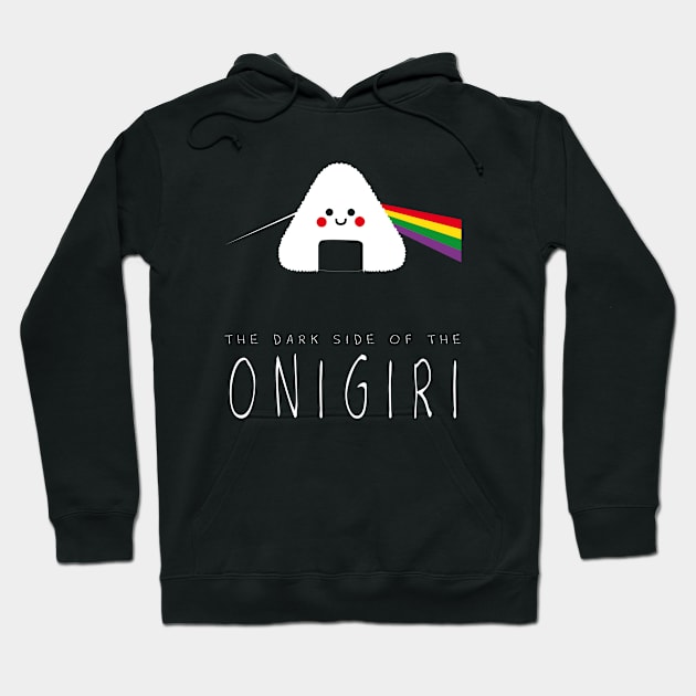 The dark side of the onigiri Hoodie by lauraargh